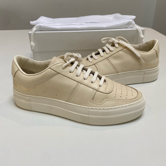 Woman by Common Projects BBall Super Sneaker in Off White sz 37 New in Box - Picture 7 of 7
